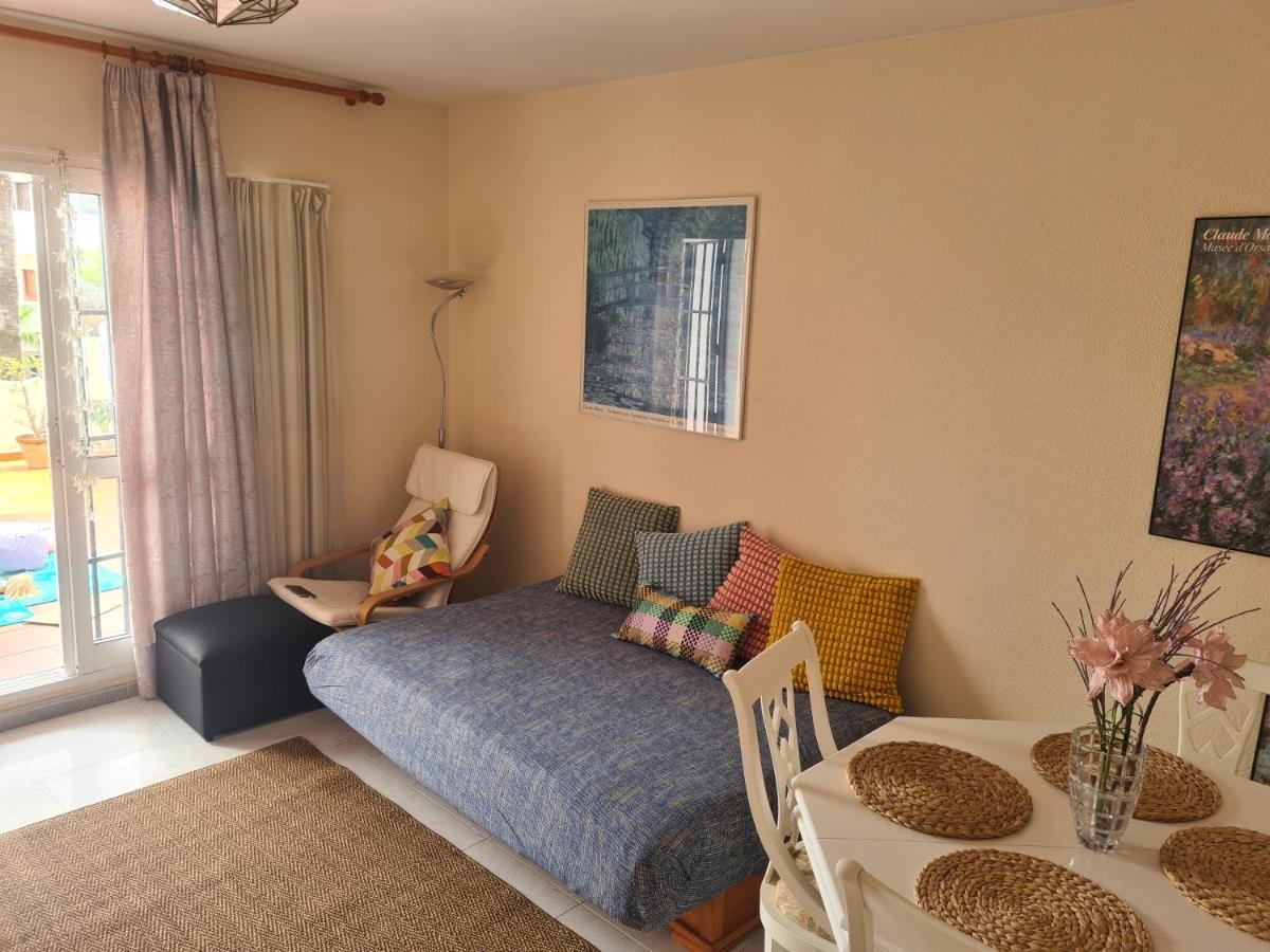 Apartamento En Mijas Con Terraza, Capacidad Para 5 Personas Con Piscina De Temporada Малага Екстер'єр фото